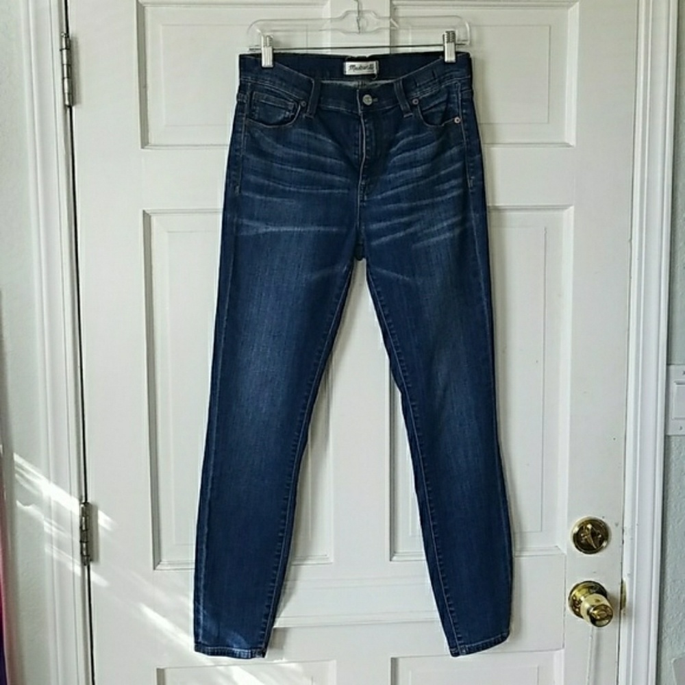 Madewell High Riser Skinny Jeans